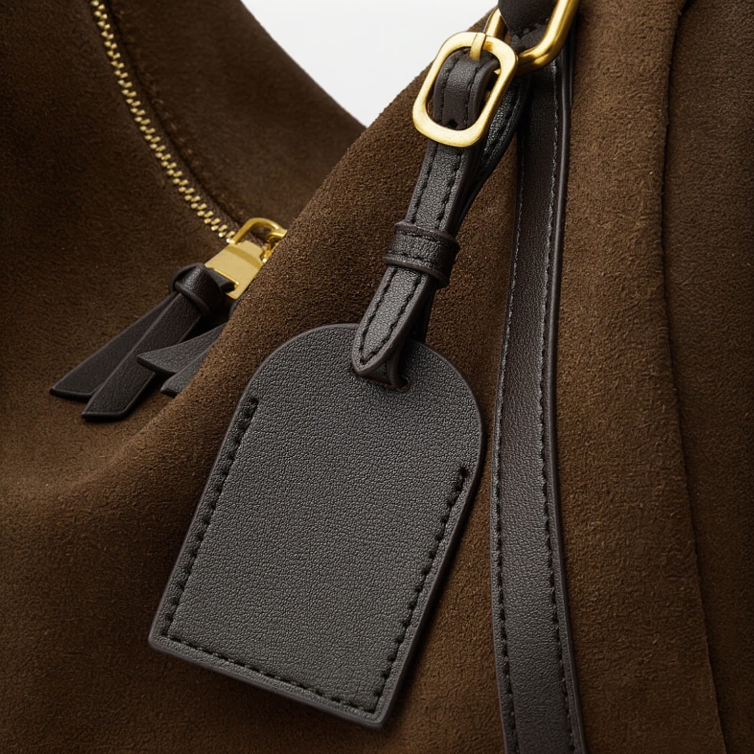 497 本革WBボストンバッグ モカ|上質スウェード×大容量デザイン ルビリア