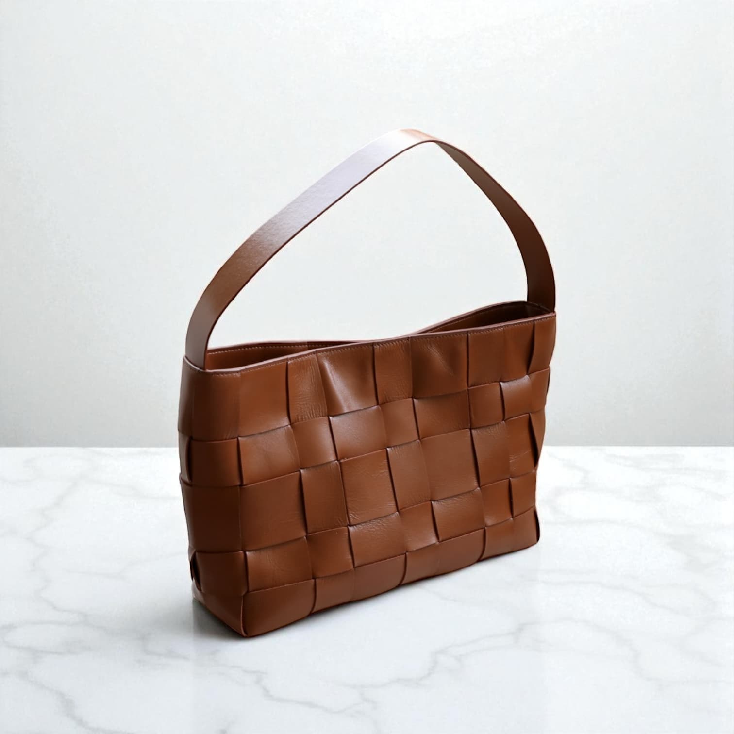 499 牛革ICラージバッグ