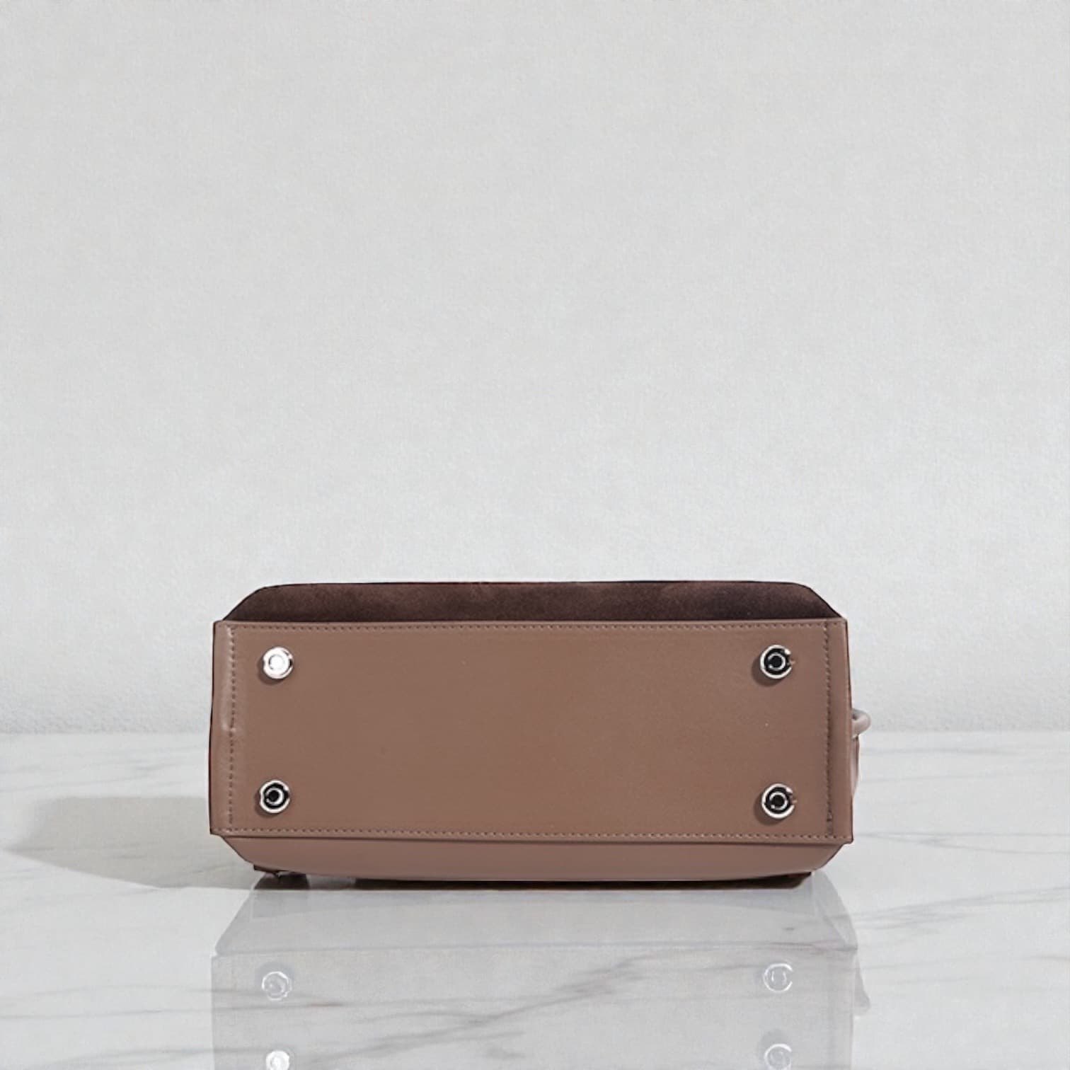 536 本革HBフラップ3WAYバッグ BROWN|上品に背負える大人バックパック ルビリア