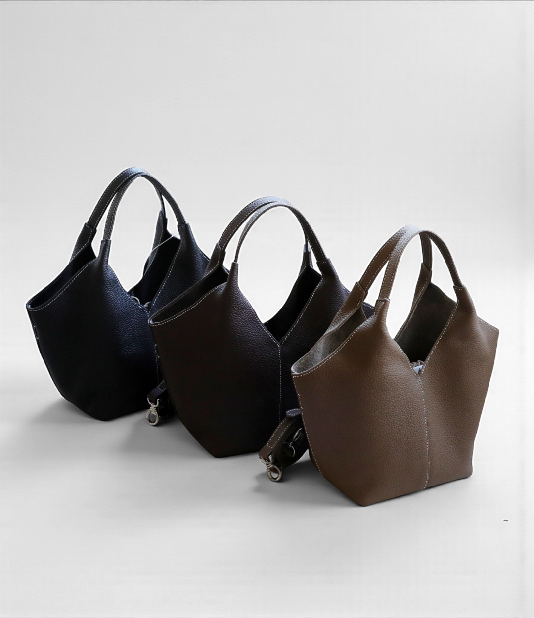 本革ショッパートートバッグ｜上質レザー×軽量×2WAY｜即納・返品無料【LUVILIA公式】