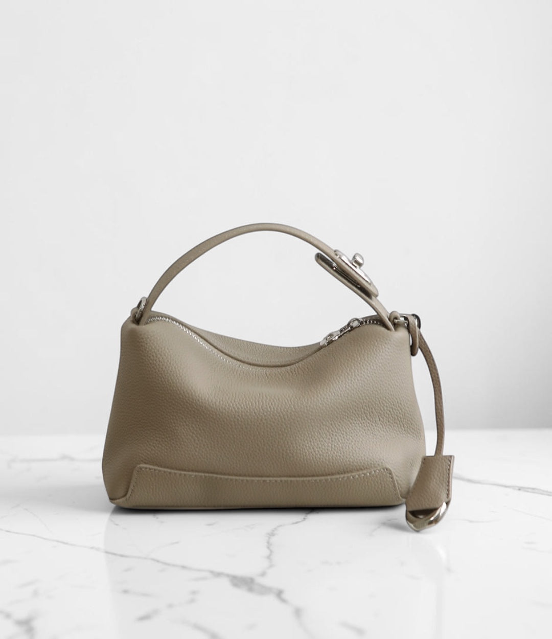 本革ナチュラルクリーブバッグ / BEIGE | 2種類のショルダー付きで使い分けできる上品バッグ | LUVILIA ルビリア