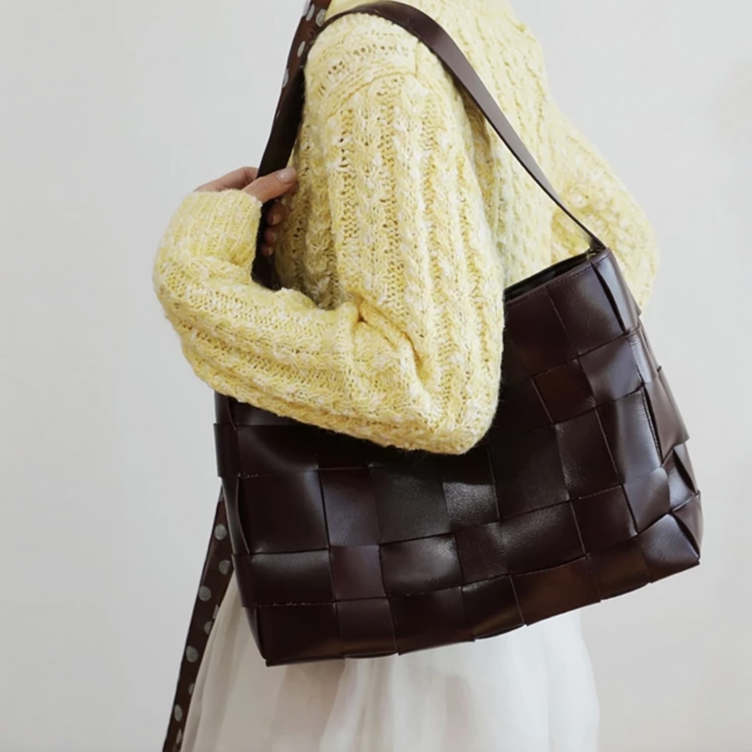 499 牛革ICラージバッグ