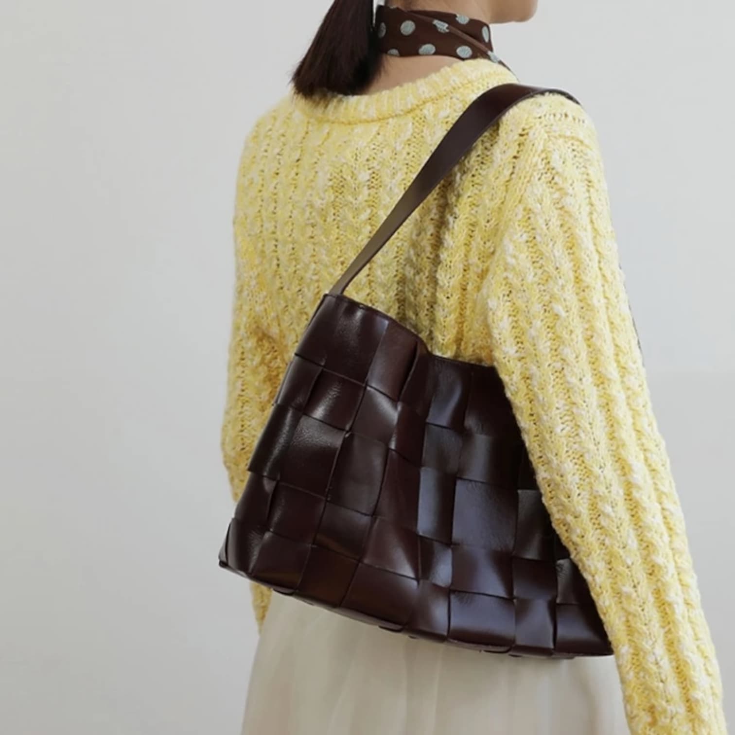 499 牛革ICラージバッグ