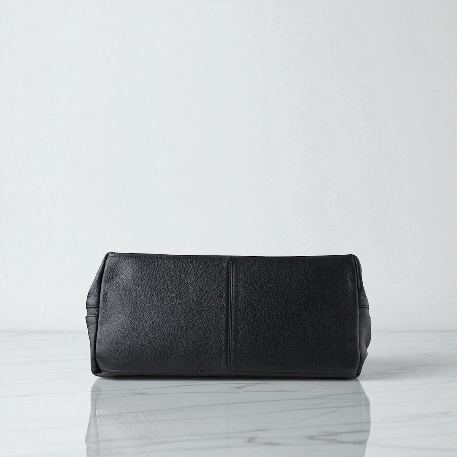 531 本革BLNトートバッグ　ブラック｜A4対応大容量トート　ルビリア