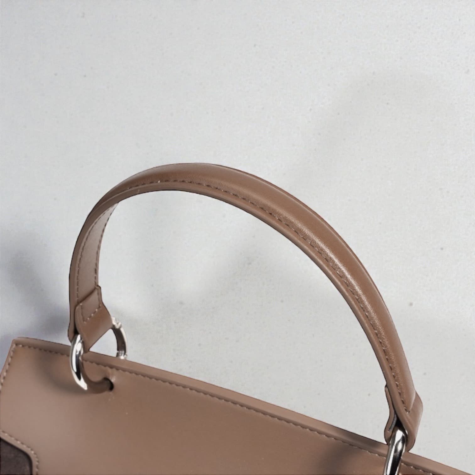 536 本革HBフラップ3WAYバッグ BROWN｜上品に背負える大人バックパック　ルビリア