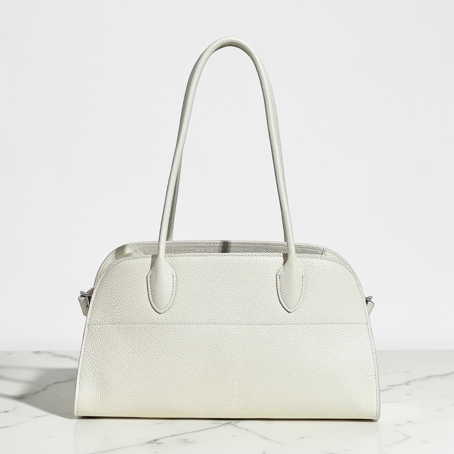 587 牛革E/Wロングハンドルバッグ