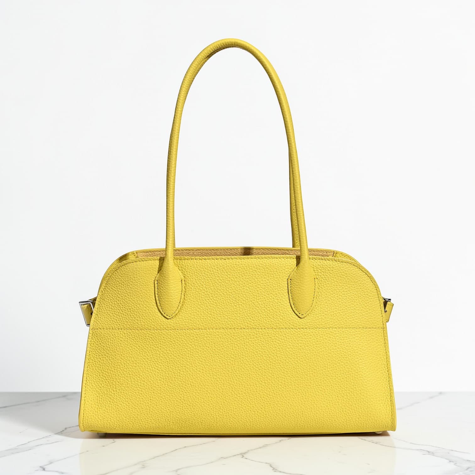 587 牛革E/Wロングハンドルバッグ